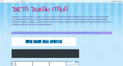 Desktop Screenshot of dietadukanitalia.net